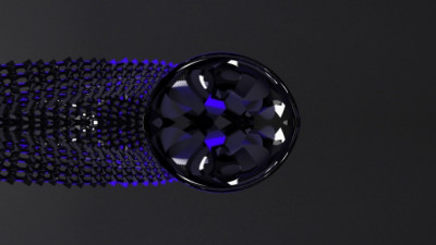 3D Render of glass